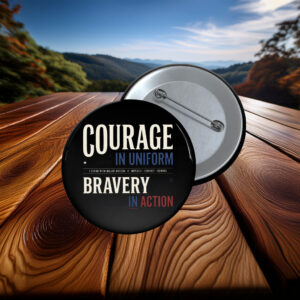 Courage And Bravery With Major Watson Button