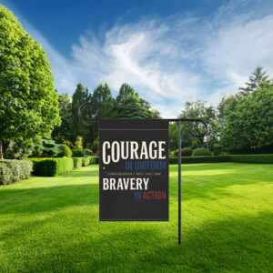 Courage And Bravery With Major Watson Flag