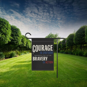Courage And Bravery With Major Watson Flag