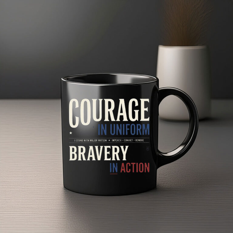 Courage And Bravery With Major Watson Mug