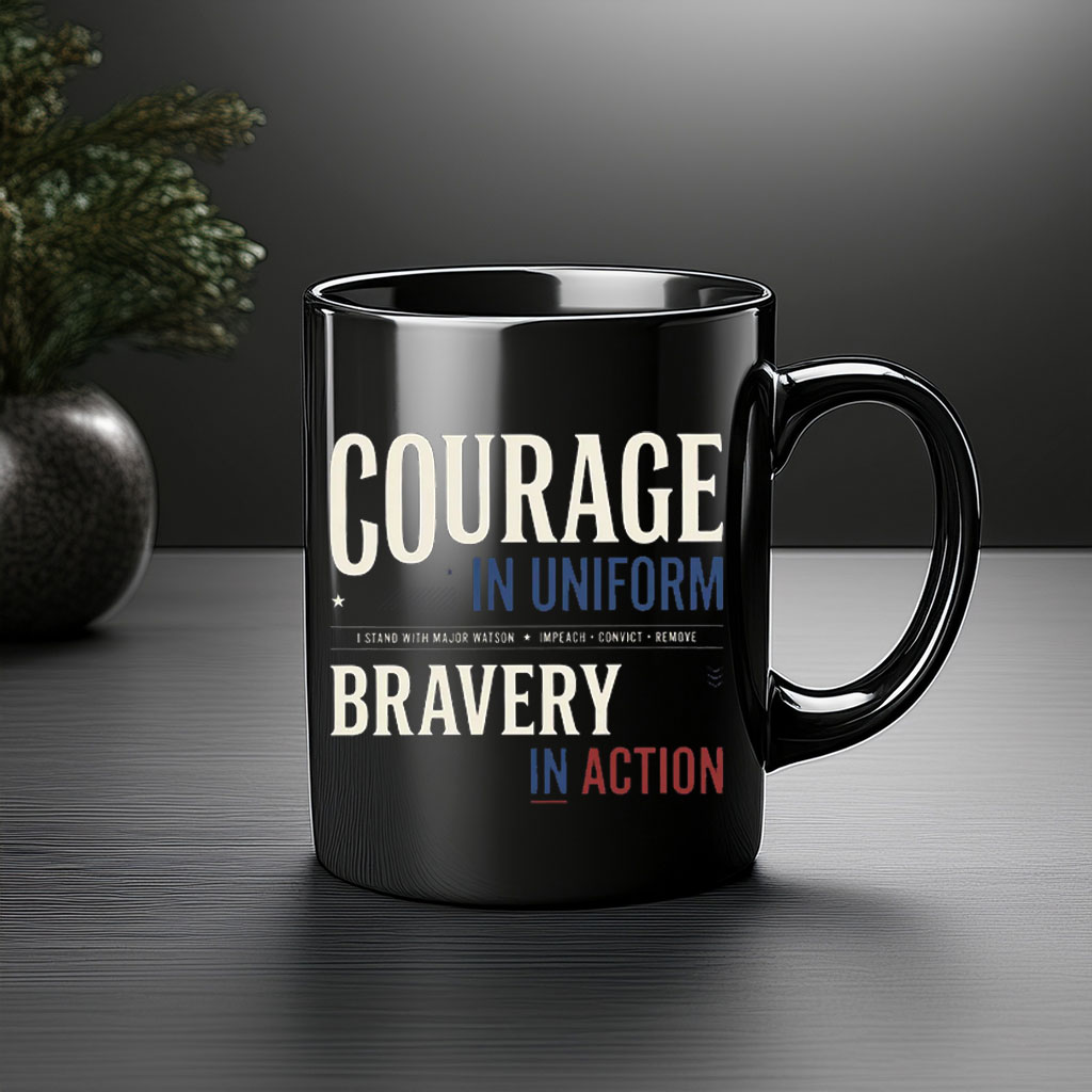 Courage And Bravery With Major Watson Mug