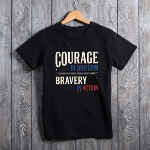 Courage And Bravery With Major Watson Shirt, Impeach Convict Remove T-Shirt