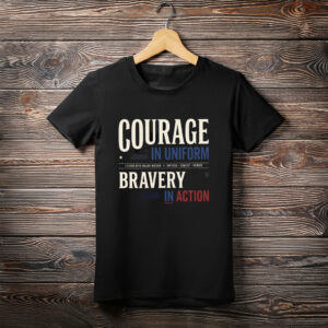 Courage And Bravery With Major Watson Shirt, Impeach Convict Remove T-Shirt