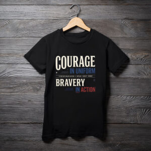 Courage And Bravery With Major Watson Shirt, Impeach Convict Remove T-Shirt