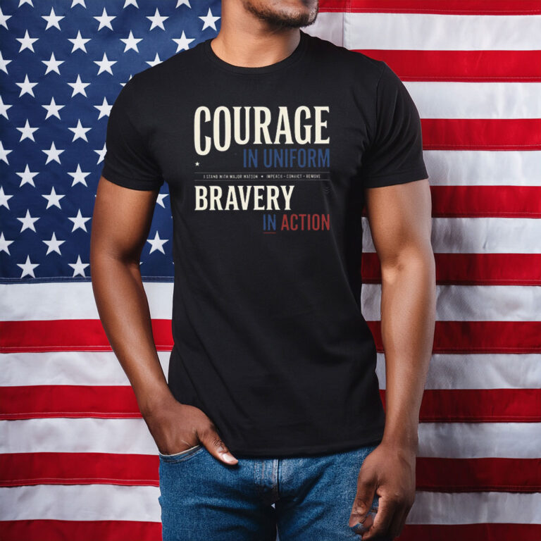 Courage And Bravery With Major Watson Shirt