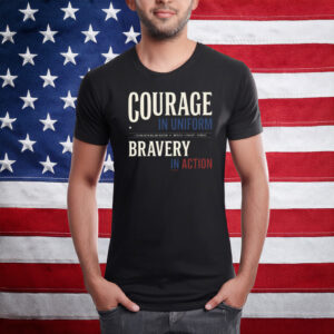 Courage And Bravery With Major Watson Shirt