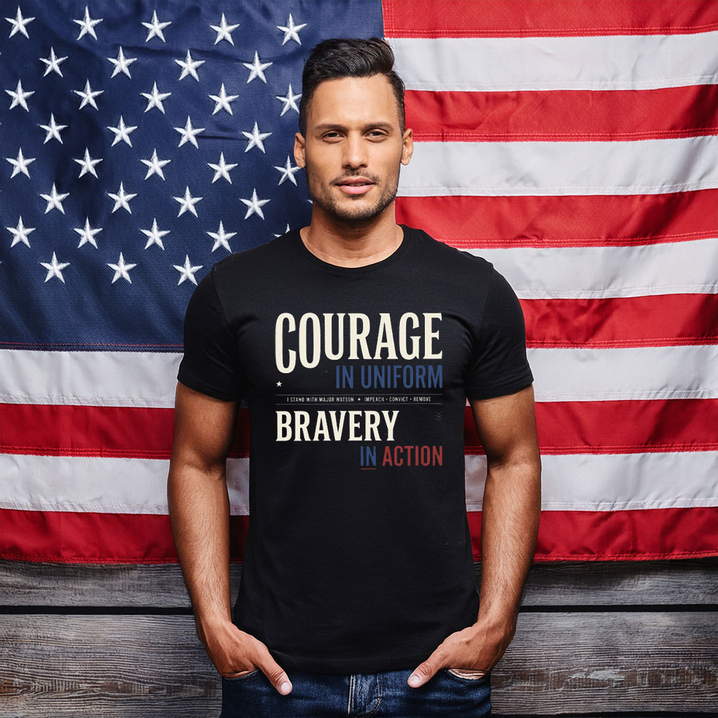 Courage And Bravery With Major Watson Shirt