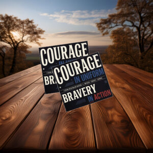 Courage And Bravery With Major Watson Sticker