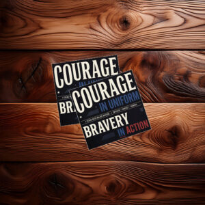 Courage And Bravery With Major Watson Sticker