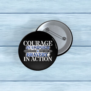Courage and Bravery with Major Watson Button – Impeach Convict Remove Pin