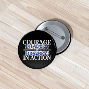 Courage and Bravery with Major Watson Button – Impeach Convict Remove Pin
