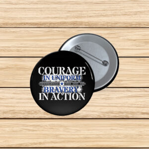 Courage and Bravery with Major Watson Button – Impeach Convict Remove Pin