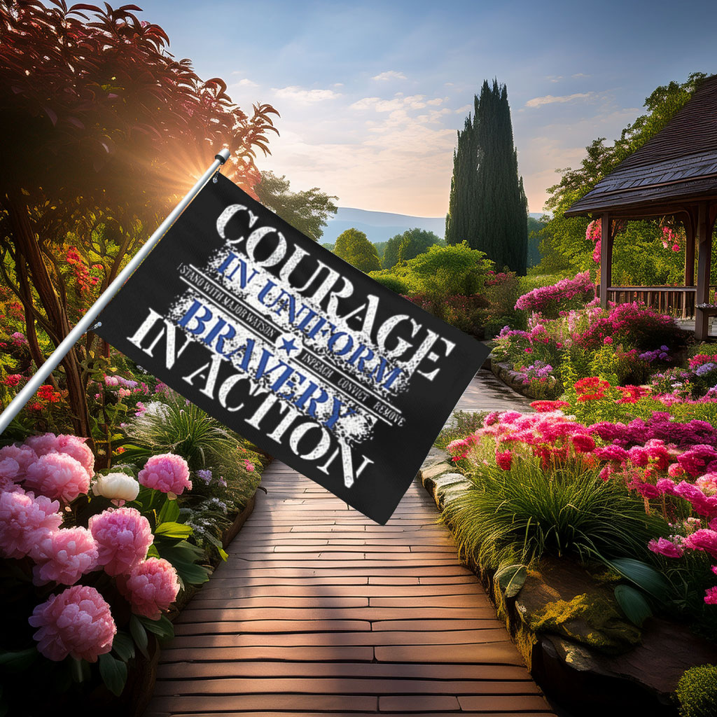 Courage and Bravery with Major Watson Flag – Impeach Convict Remove