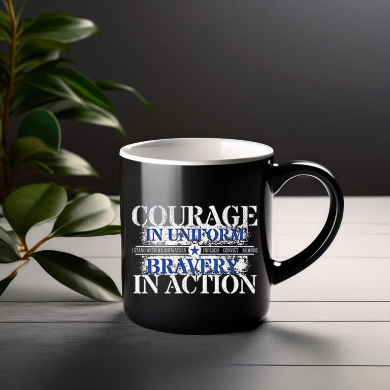 Courage and Bravery with Major Watson Mug – Impeach Convict Remove