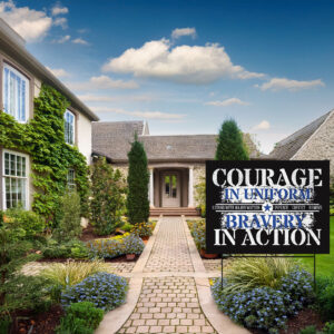 Courage and Bravery with Major Watson Yard Sign – Impeach Convict Remove
