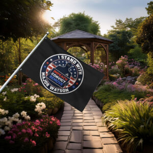 I Stand With Major Watson House Flag