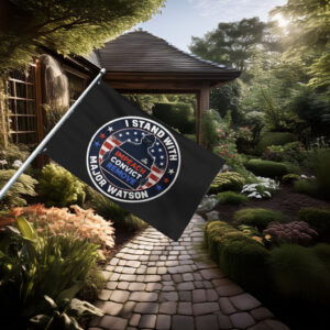 I Stand With Major Watson House Flag