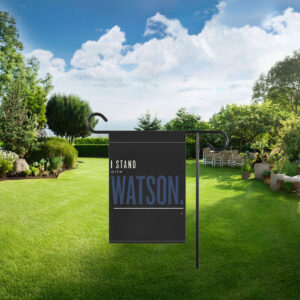 I Stand With Major Watson Patriotic Political Protest Flag