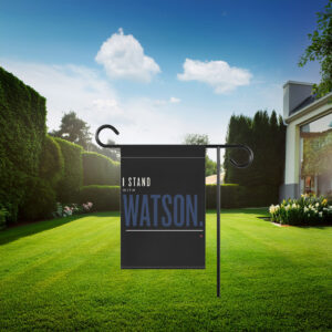 I Stand With Major Watson Patriotic Political Protest Flag