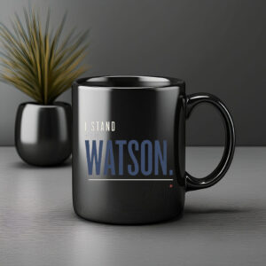 I Stand With Major Watson Patriotic Political Protest Mug
