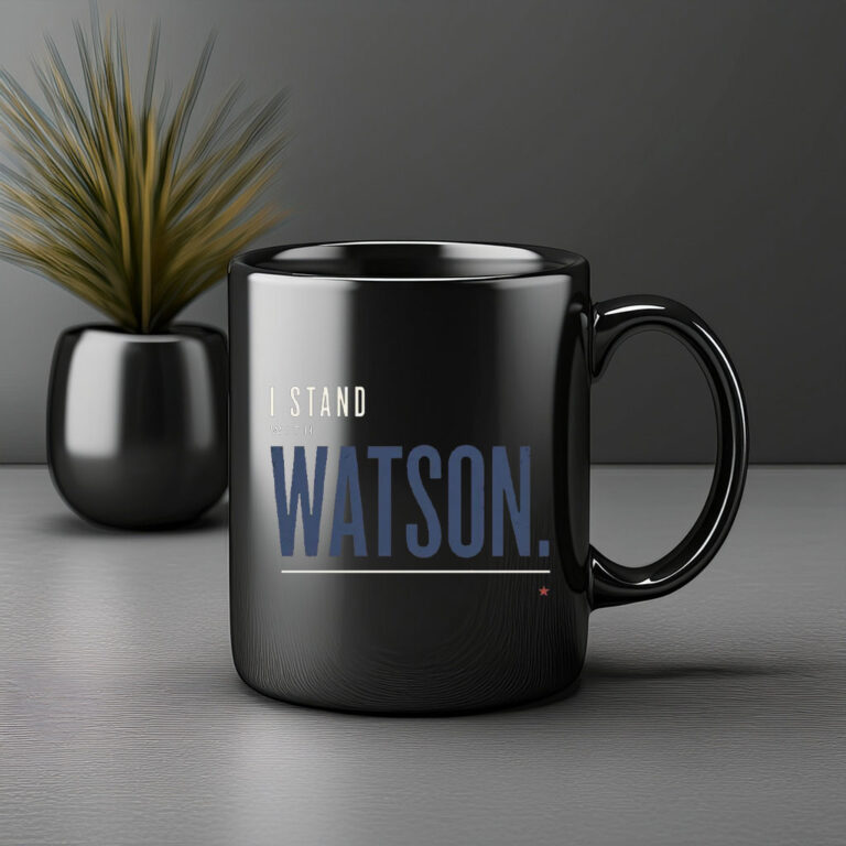 I Stand With Major Watson Patriotic Political Protest Mug
