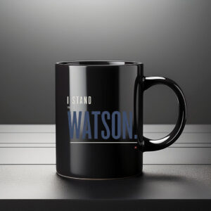 I Stand With Major Watson Patriotic Political Protest Mug