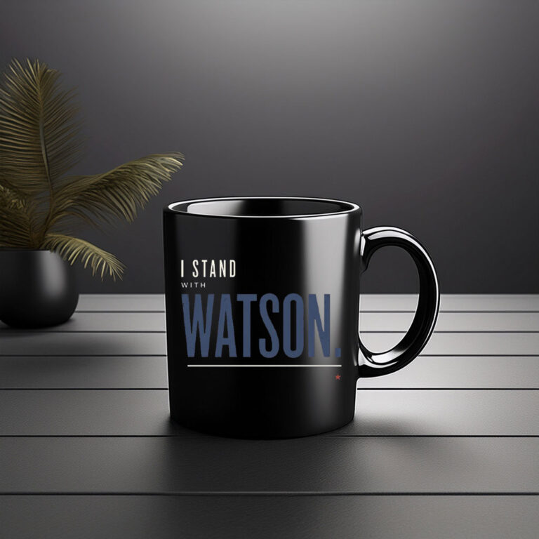 I Stand With Major Watson Patriotic Political Protest Mug