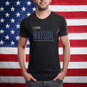 I Stand With Major Watson Patriotic Political Protest Shirt