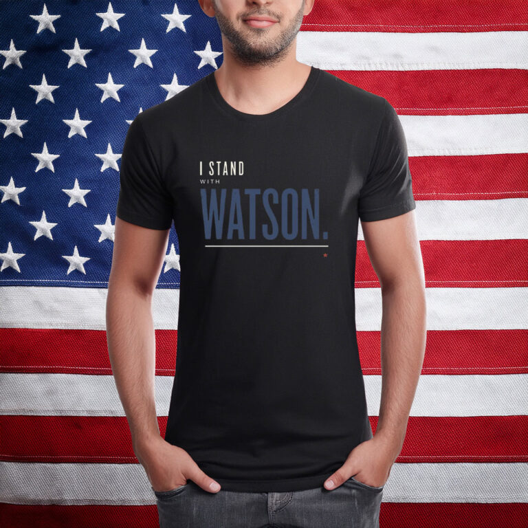 I Stand With Major Watson Patriotic Political Protest Shirt
