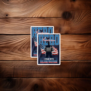 I Stand With Major Watson Sticker – Impeach Convict Remove