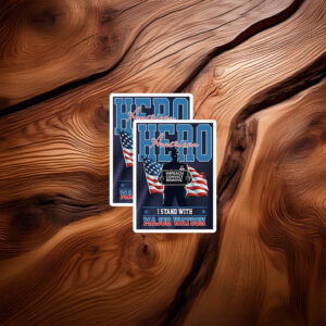 I Stand With Major Watson Sticker – Impeach Convict Remove