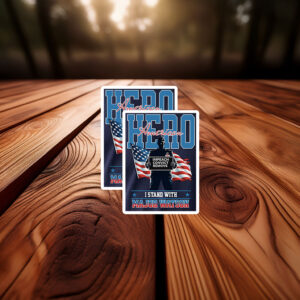 I Stand With Major Watson Sticker – Impeach Convict Remove