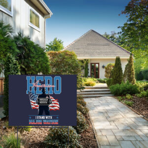 I Stand With Major Watson Yard Sign — Impeach Convict Remove Yard Sign