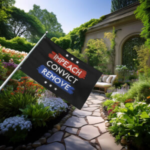 I Stand With Major Watson – Impeach Remove Convict House Flag 2026