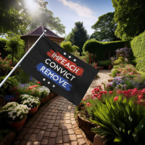 I Stand With Major Watson – Impeach Remove Convict House Flag 2026