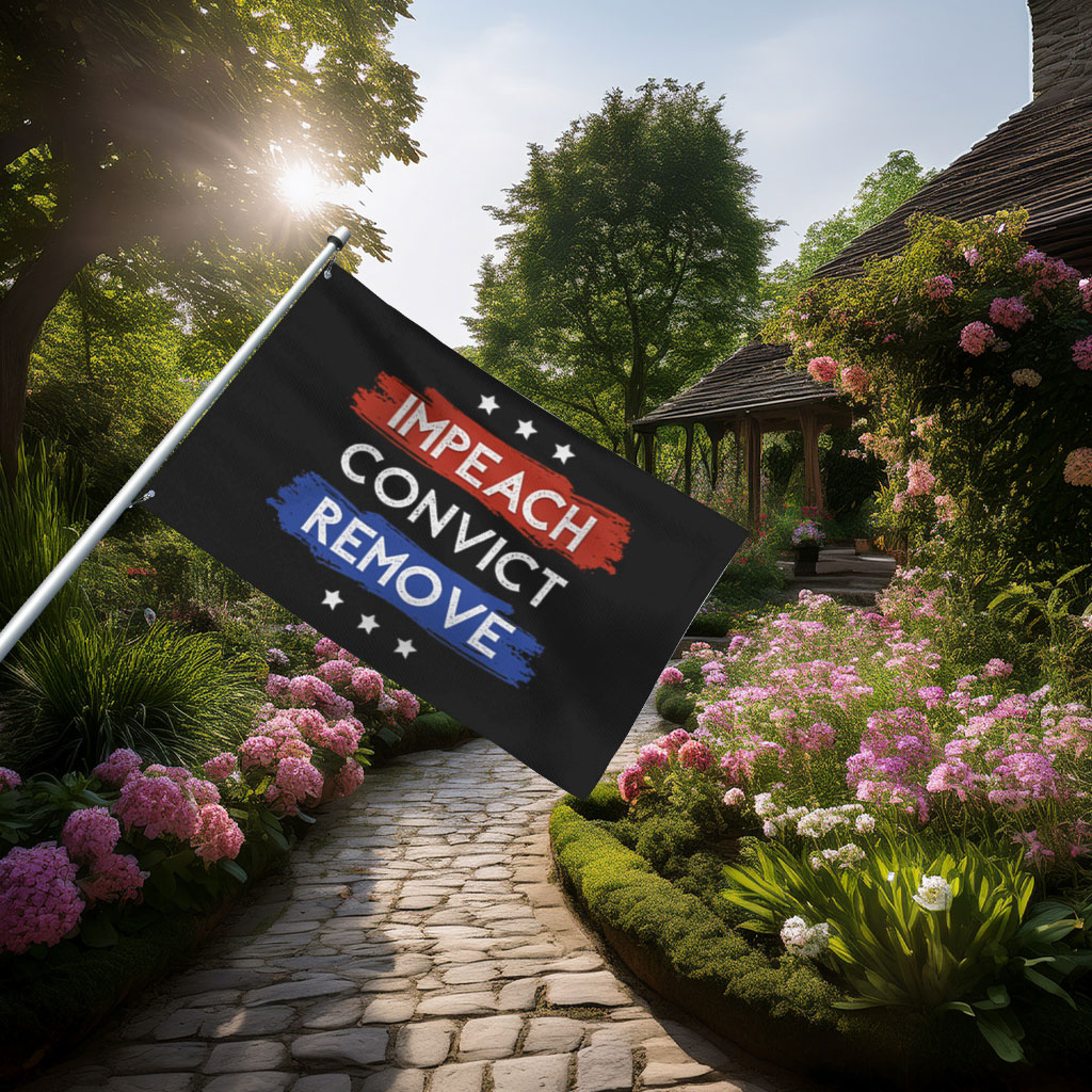 I Stand With Major Watson – Impeach Remove Convict House Flag 2026