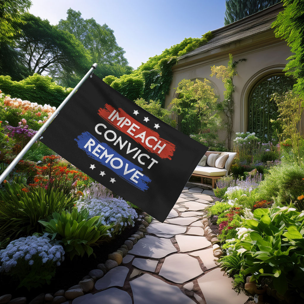 I Stand With Major Watson – Impeach Remove Convict House Flag 2026