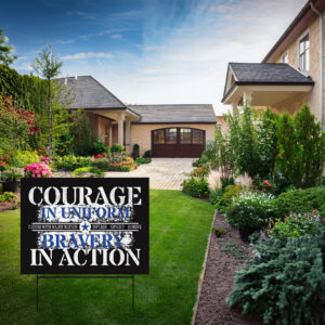 I Stand With Major Watson — Impeach Convict Remove Yard Sign