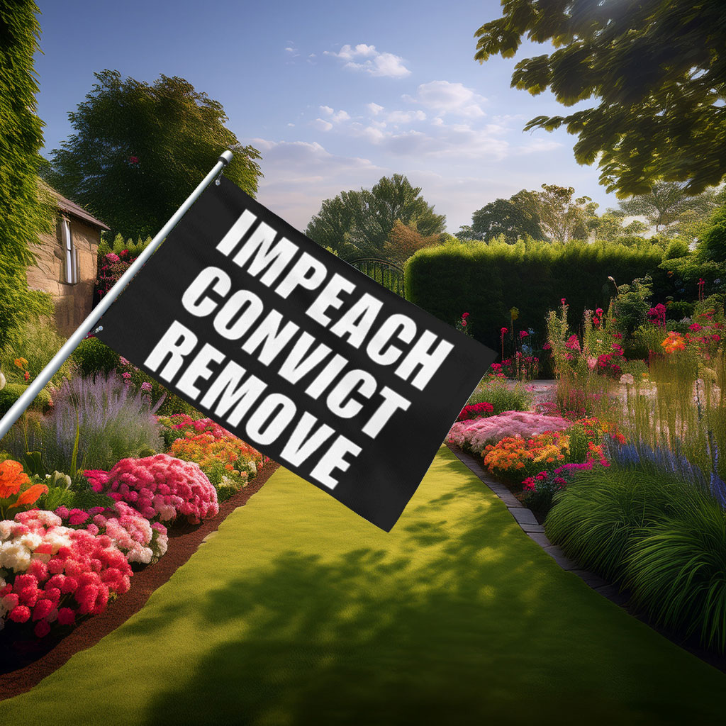 Impeach Convict Remove 2026 House Flag