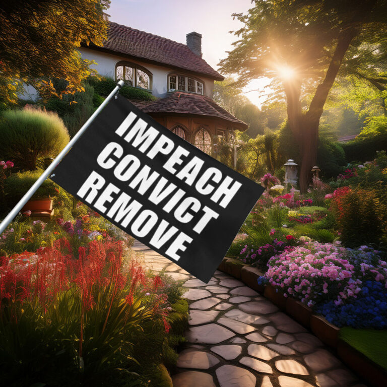 Impeach Convict Remove 2026 House Flag
