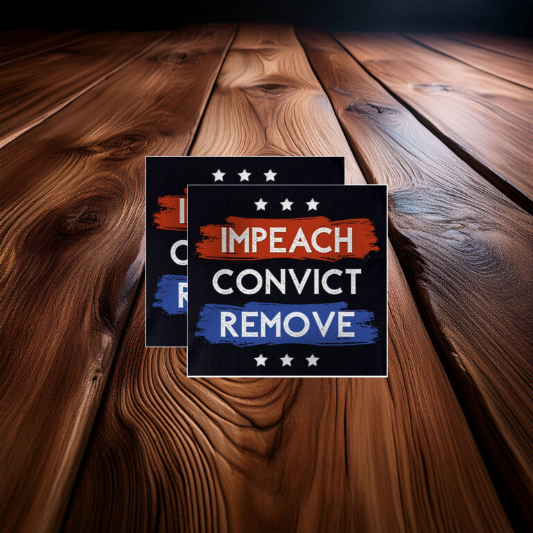 Impeach Convict Remove Sticker