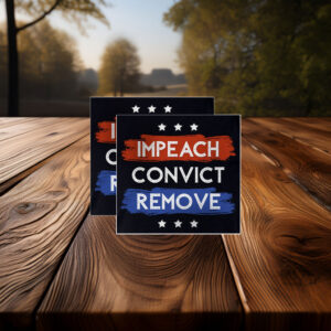 Impeach Convict Remove Sticker