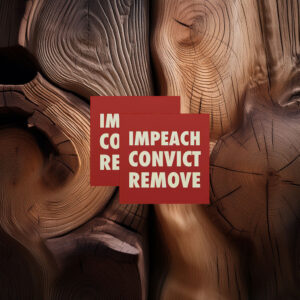 Impeach Convict Remove Sticker