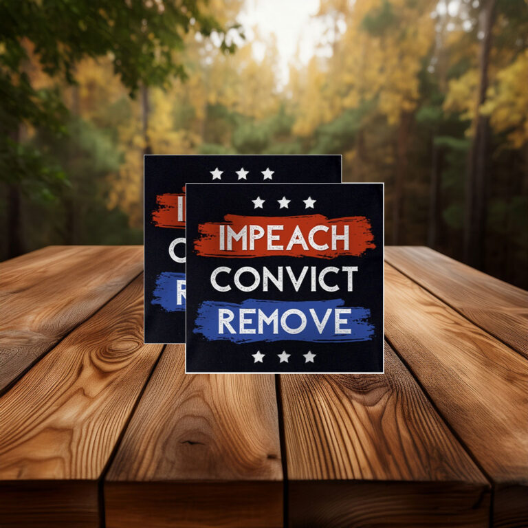 Impeach Convict Remove Sticker