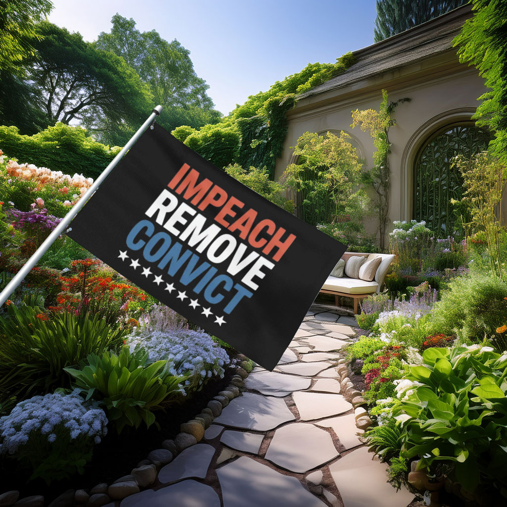 Impeach Remove Convict 2026 House Flag