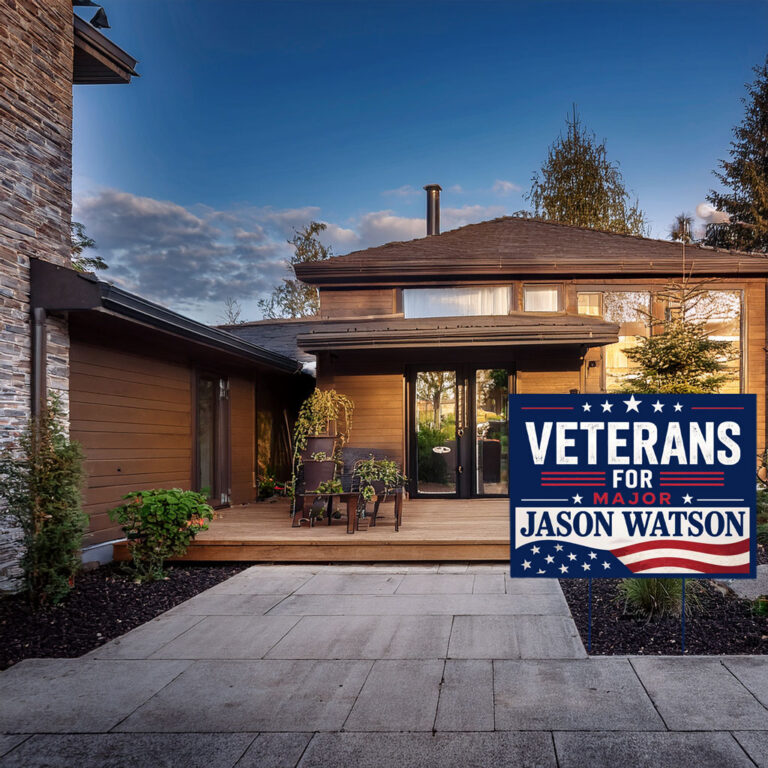 Jason Watson Yard Sign
