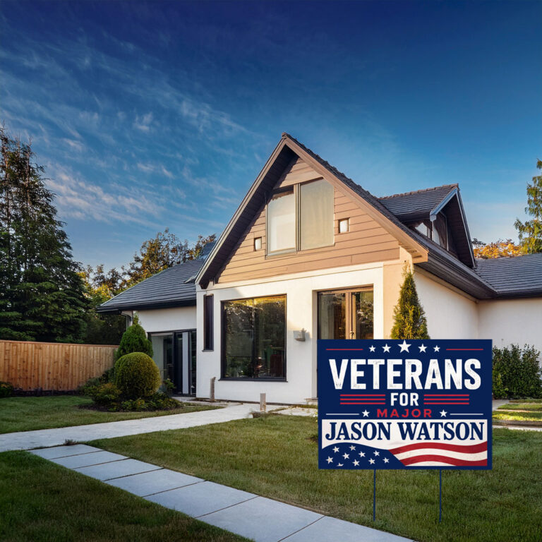 Jason Watson Yard Sign