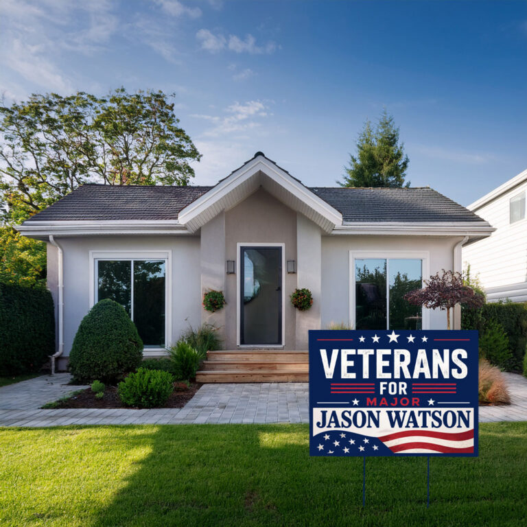 Jason Watson Yard Sign