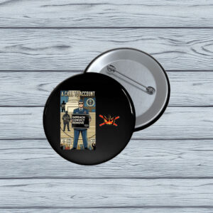 Major Jason Watson Pin Button