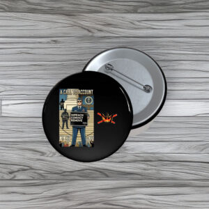 Major Jason Watson Pin Button